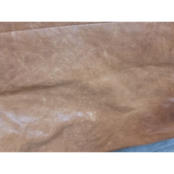 Rohi Restoration Korean Brand Lambskin Midi Jacket W/ Silk Lining Sz M. Caramel - Picture 4 of 9